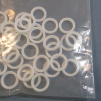 (Lot of 34) Grainger Approved 5PYC8 Rubberfab Gasket, 3/4" Tube Size 5/8" Bore