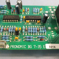 Pronomic BG735E PCB Board, Single Board, Controller 24VAC