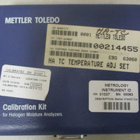 Mettler Toledo 214455 HATC Temperature Calibration Kit For Moisture Analyzers