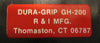 R&I Mfg Dura Grip GH-200 Pneumatic Gripper Angular Gripper Two Finger