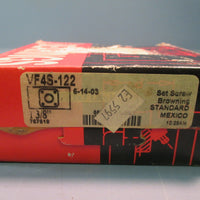 BROWNING FLANGED BEARING BLOCK 4BOLT CAST IRON 13/8" BORE VF4S122
