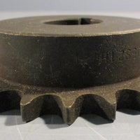MARTIN SPROCKET & GEAR INC 40BS21HT 1 1" Bore Sprocket Steel