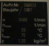 Stafa Wirz Ventilator TKV-020-Alu Blower Motor B-3340219 4.0kW 315 daPa