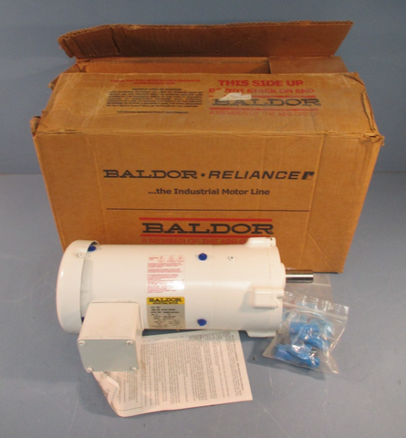 BALDOR RELLIANCE 33E681-0673K3 INDUSTRIAL MOTOR .5HP, 60HZ, 3 PHASE, TE