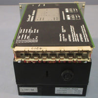 Schroff PSG 115 Powerpac PSG Single Power Supply 15V 3A 220V Mains 4862 HZ