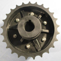 System Plast 82125R1DSS Molded Drive Sprocket 821 Series 1" Bore 25 Teeth