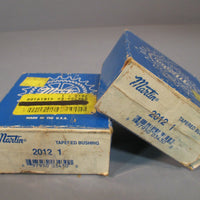 MARTIN TAPER LOCKING BUSHING (LOT OF TWO) 2012 1