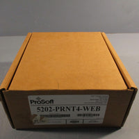 PROSOFT ETHERNET GATEWAY - PRINT AND APPLY CONTROLLER 5202-PRINT4-WEB
