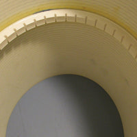 FN Sheppard F2W12AY10AO Conveyor Belt 10" W x 41' L w/ Plastic Spiral