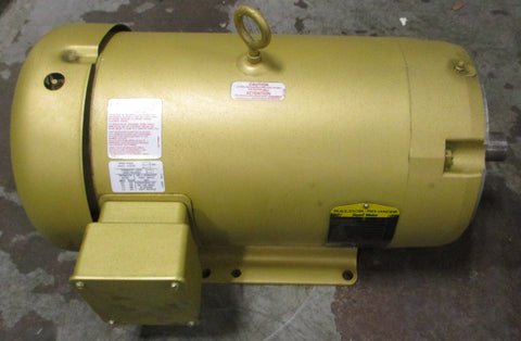 Baldor Reliance CEM3713T-5 Super-E Motor 15HP 575V 3500RPM 215TC 1-3/8" Shaft Di
