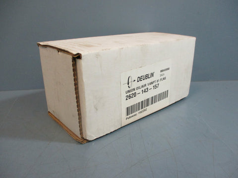 Deublin 2620143157 Rotary Union Oil/Air ¼NPT 81 FLNG Factory Sealed