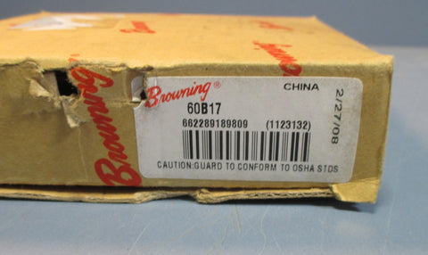 Browning 60B17 Single Row Sprocket 3/4" Stocked Bore for #60 Chain NIB
