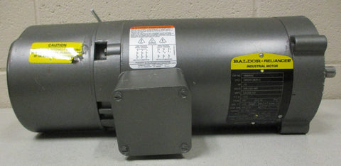 Baldor VBM3542 Brake Motor Stearns 104817101BP Brake 0.75HP 3PH 5/8" Shaft Dia