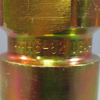 Parker Coated Steel 3/4" Coupler H662 3/4"14 NPTF NOS