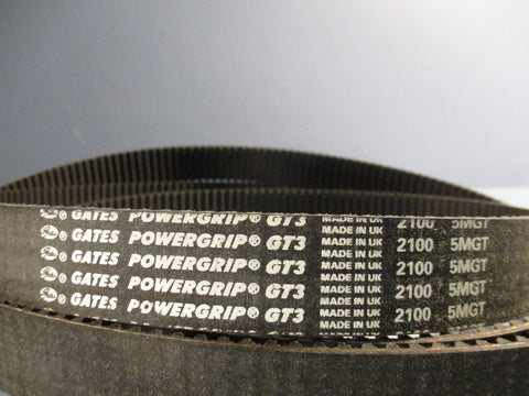 GATES POWERGRIP GT3 2100 5MGT 25 SYNCHRONOUS TIMING BELT 2100MM LONG, 5MM PITCH