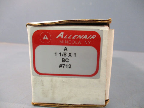 Allenair A 11/8x 1” BC #712 Air Cylinder Bore 11/8” Stroke 1”