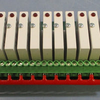Opto 22 G4PB16H Control Board w/(Lot of 16)Opto 22 G4 IDC5 Input Module 1032VDC