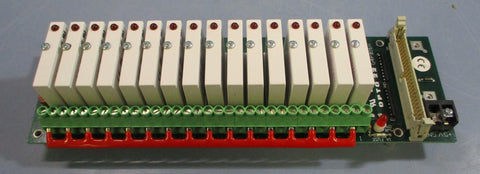 Opto 22 G4PB16H Control Board w/(Lot of 16)Opto 22 G4 IDC5 Input Module 1032VDC