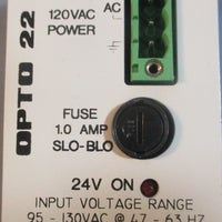 Opto 22 SNAPPS24 Power Supply 95130VAC @ 4763HZ Input 50W Max