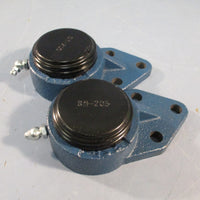Lot of (2) FSB SB205A Mounted Ball Bearing Unit