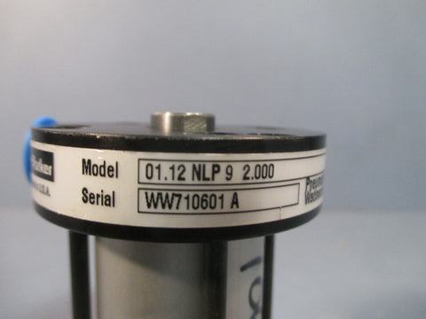 PARKER PNEUMATIC CYLINDER 250 psi Air 01.12 NLP 9 2.000