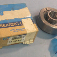 NTN UCC206D1 Flanged Block Ball Bearing 4900 RPM 30mm Bore 85mm OD