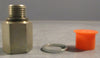 Parker 1/4X1/4F4OHGS Metric Pipe Conversion Adapter Lot of 6