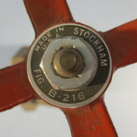 Stockham B-216 Bronze Angle Valve 2" 125 PSI SWP 300 PSI WOG