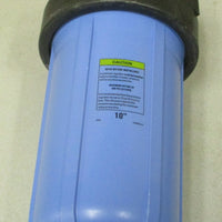 Pentair Pentek 142638 Rev A Pressure Filter Housing 10" 100 PSI Max Rating