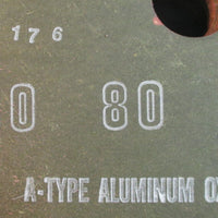 Lot 15 Aluminum Oxide 7" Type A S176 Grinding / Sanding Disc / Disk NWOB