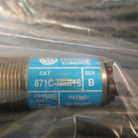 Lot of 2 Allen Bradley 871CN8B18 Cylindrical Inductive Proximity Switch Ser B