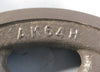 Browning AK64H Sheave Pulley Single Groove Cast Iron 6-1/4" OD 1.565" Bore NOS