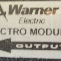 NOS Warner EM21030 Electro Module Input Clutch 5371270024 90VDC 3600RPM