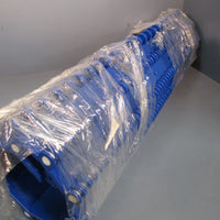 Heavy-Duty Flat Top Belt  25.7 Width 2FT Lg Polyethylene Blue HDS620