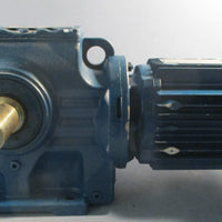 Sew Eurodrive S67DRE80M4/DH Gearmotor 174/27 RPM 65.63:1 13/8" Shaft Dia NOS
