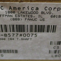 Fanuc A06B0153B577#0075 AC Spindle Motor A30/3000 I64 T.Shaft Servo Motor New