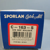 Sporlan 401021 Catch All Filter Drier 3/8 ODF Solder C-163-S