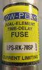 Bussmann LPS-RK-70SP Low-Peak Time Delay Fuse 600VAC 300VDC 70A