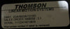 Thomson 2DA16K0A11210D Dual Shaft Linear Guide 37" Long 6" Wide