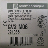 Telemecanique GV2M06 Motor Circuit Breaker GV2M06 11.6A 021085 690V