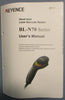 Keyence BL-N70RKE Hand-held Laser Barcode Reader BL-N70 Series