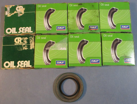 SKF And Chicago Rawhide 16362 Oil Seal 15/8" Bore 23/4" OD 1/4" W (Lot of 8)