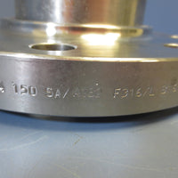 Echjay Flange Model 4 150 SA/A182 F316/L B16.5 PQ-62 w/ MSS-SP-43 A