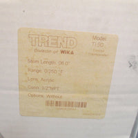 Trend Wika Long Stem 6 Inch Stainless Steel BiMetal Thermometer Model TI.50