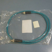 BradConnecivity 1200490417 Micro-Change Cordset 4P Male 1M Teal NEW LOT OF 5