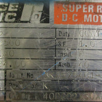 Reliance Electric B1811ATZ Super RPM DC Motor 1KA575401PE 2500RPM 5HP