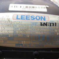 Leeson C143T34FC2E Electric Motor 208230/460V, 3450/2850 RPM 1.5 Hp 120105.00