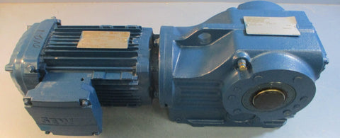 Sew Eurodrive KA67 DRN80M4/DH Gearmotor 11/2" Bore 1.0 Hp 230/460V 3.10/1.56A