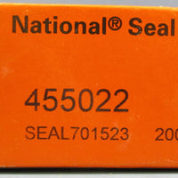 Timken 455022 Nitrile Oil Seal 3.187" Shaft Dia 4.999" OD 0.468" W (Lot of 2)