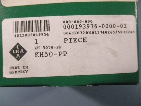 INA KH50-PP Linear Ball Bearing 50mm Dia Shaft 62mm OD 70mm Length